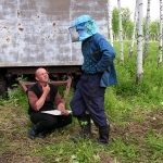 Пчеловоды Старчевский Андрей и Евгений планируют работу
