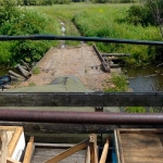Горбатый мост через озеро Исток