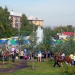 Ярмарка в Октябрьском районе, 2010 год