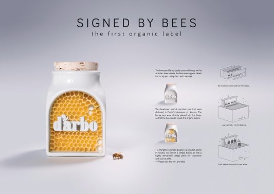 Уникальный дизайн для мёда Darbo AG